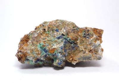 Azurit, malachit - štola Mír, Borovec, Štěpánov n/Svr. (KB-27)